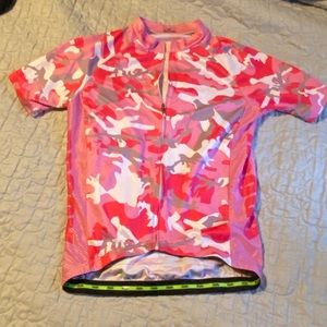 AOGDA PINK CAMO BIKE KIT JERSEY